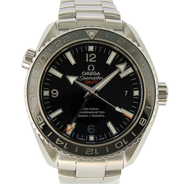 オメガ　OMEGA　プラネットオーシャンGMT　232.30.44.22.01.001　ブラック　43.5mm　USED　中古