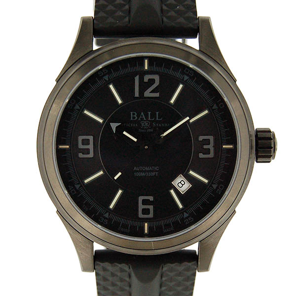ボールウォッチ　BALL　ストークマン　レーサーDLC　NM3098C-P1J-BK　43mm　USED　中古