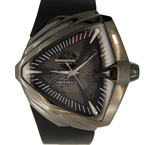 ハミルトン　HAMILTON　ベンチュラ・エルビス　H246150　ラバーベルト　リミテッドエディション　PVD　USED　中古