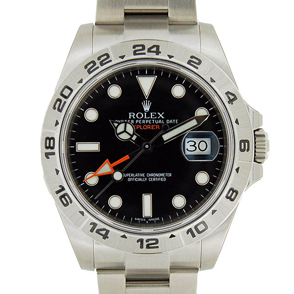 ロレックス　ROLEX　エクスプローラー2　Ref.216570　ブラック　未使用品