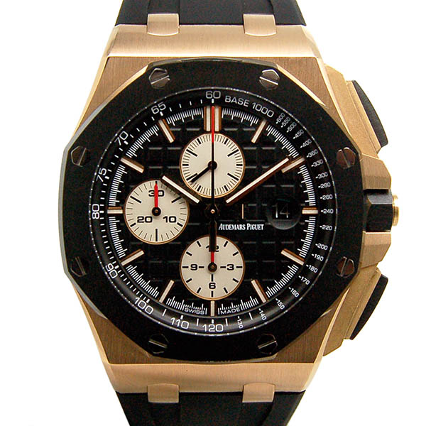 オーデマ・ピゲ　AUDEMARS PIGUET　ロイヤルオーク　オフショア　クロノグラフ　26400RO.OO.A002CA.01　18Kピンクゴールド　USED　中古