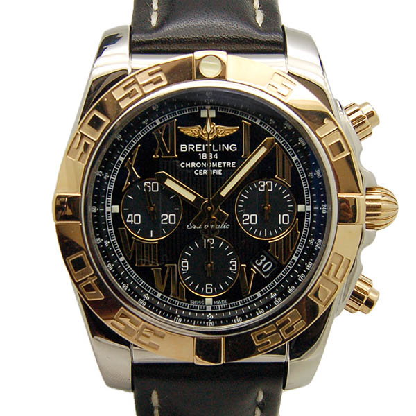 ブライトリング　BREITLING　クロノマット44　C011B57KBA　ブラックローマン　USED　中古