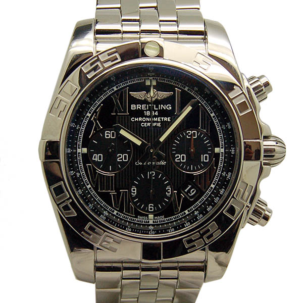 ブライトリング　BREITLING　クロノマット44　A011B56PA　ブラックローマ　中古　USED