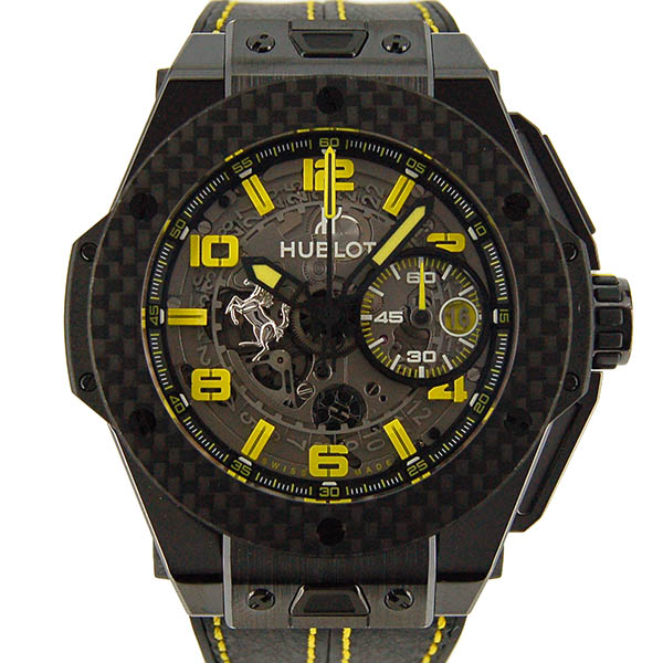 ウブロ　HUBLOT　ビッグバン　フェラーリ　セラミック　401.CQ.0129.VR　世界1000本限定　未使用品