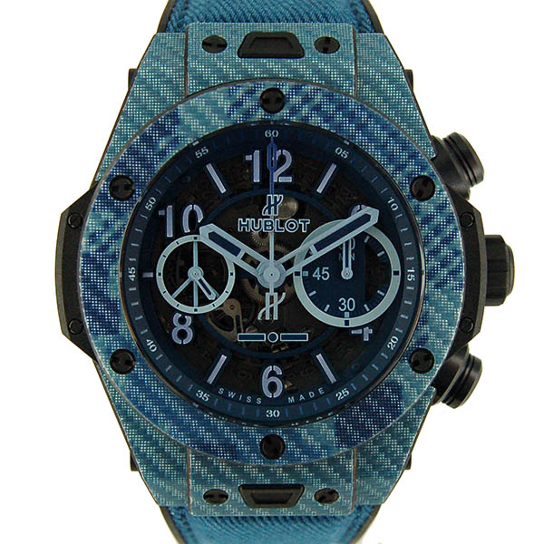 ウブロ　HUBLOT　ビッグバン　ウニコ　イタリアインディペンデント　ブルー　カムフラージュ　411.YL.5190.NR.ITI16　世界500本限定　未使用品
