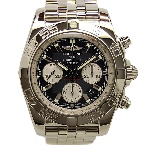 ブライトリング　BREITLING　クロノマット44　A011B67PA　オニキスブラック　USED　中古