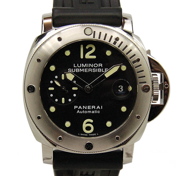 パネライ　PANERAI　サブマーシブル　PAM00024　ブラック　44mm　USED　中古