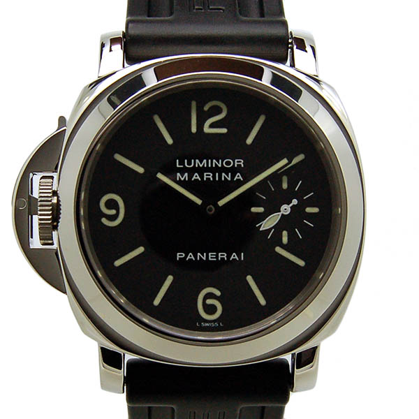 パネライ　PANERAI　ルミノールマリーナ　レフティ　44mm　PAM00022　手巻き　革ベルト　USED　中古