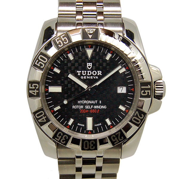 チューダー(チュードル)　TUDOR　ハイドロノート2　20030　ブラックカーボン　5連ブレス　USED　中古