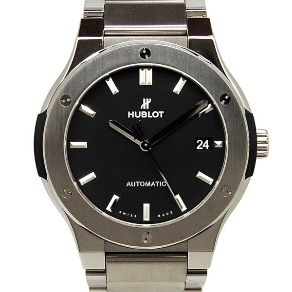 ウブロ　HUBLOT　クラシックフュージョン　チタニウム　ブレスレット　510.NX.1170.NX　USED　中古