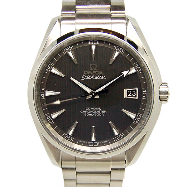 オメガ　OMEGA　シーマスター　アクアテラ　231.10.42.21.06.001　メンズ　41,5mm　SS　グレータペストリー　USED　中古