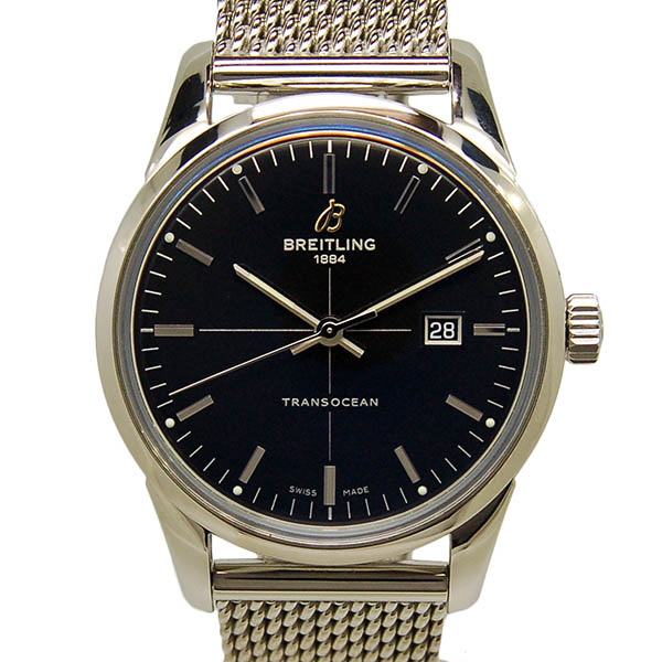 ブライトリング　BREITLING　トランスオーシャン　A036B91OCA　ブラック　SS　43mm　自動巻　未使用品