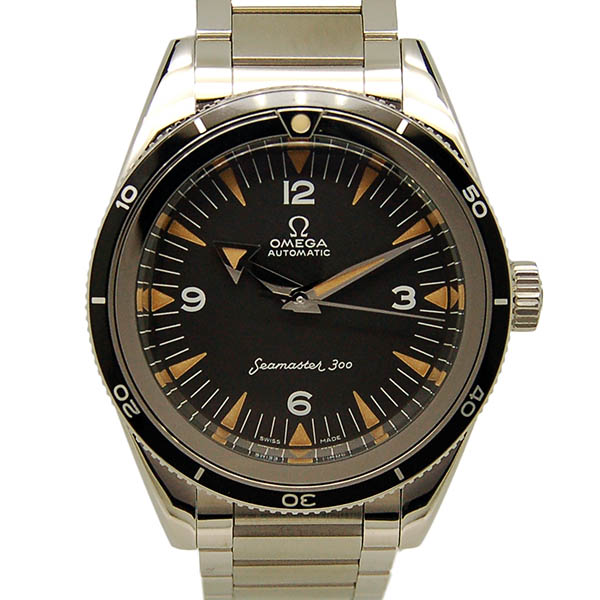 オメガ　OMEGA　シーマスター300　マスタークロノメーター　1957　トリロジー　234.10.39.20.01.001　SS　ブラック　39mm　世界3557本限定　未使用品