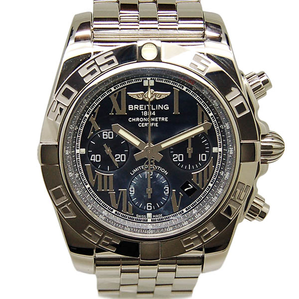 ブライトリング　BREITLING　クロノマット44　ジャパンリミテッド　A011BMPPA　ブラックシェル　日本400本限定　USED　中古