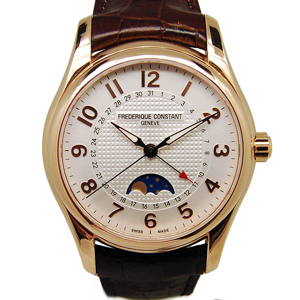 フレデリック・コンスタント　FREDERIQUE CONSTANT　ランナバウト　FC-330RM6B4　ムーンフェイズ　世界1888本限定　SS　革ベルト　43mm　USED　中古