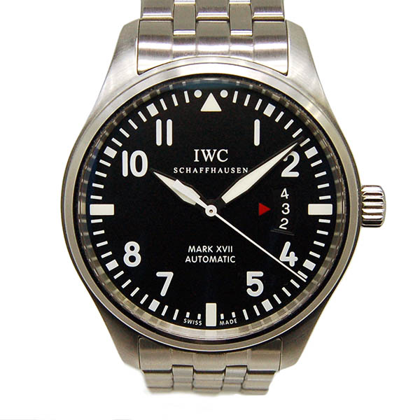 IWC　マーク17　IW326504　SS　ブラック　自動巻　41mm　USED　中古