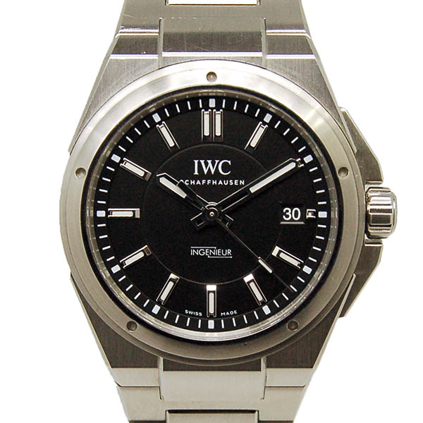 IWC　インジュニア　オートマティック　IW323902　40mm　SS　ブラック　SS　USED　中古