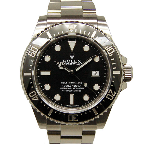 ロレックス　ROLEX　シードゥエラー4000　116600　SS　ブラック　生産終了　鏡面バックル　USED　中古