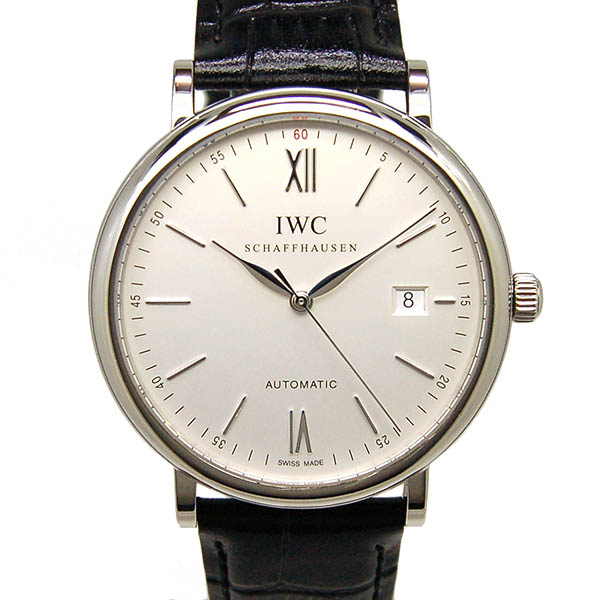 IWC　ポートフィノ　オートマティック　IW356501　40mm　シルバー　USED　中古