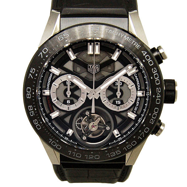 タグホイヤー　TAG HEUER　カレラ　ホイヤー02T　フライングトゥールビヨン　CAR5A8Y.FC6377　USED　中古　