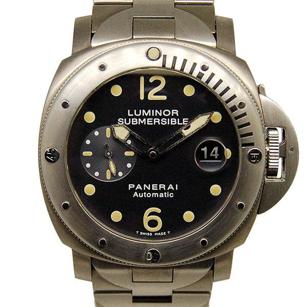パネライ　PANERAI　サブマーシブル　PAM00106　チタン　グレー　44mm　自動巻　USED　中古