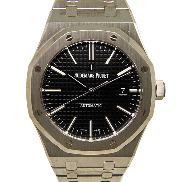 オーデマ・ピゲ　AUDEMARS PIGUET　ロイヤルオーク　15400ST.OO.1220ST.01　41mm　ブラック　未使用品