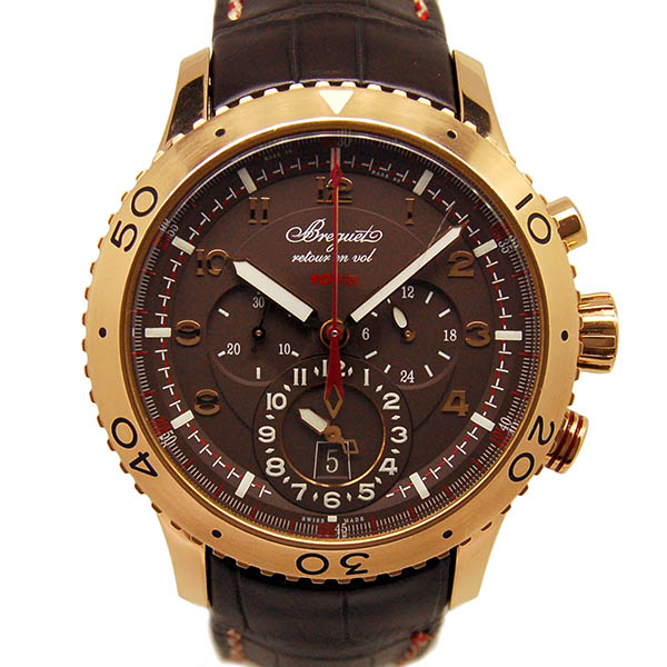ブレゲ　BREGUET　タイプXXII　3880BR/Z2/9XV　18KRG　44mm　USED　中古