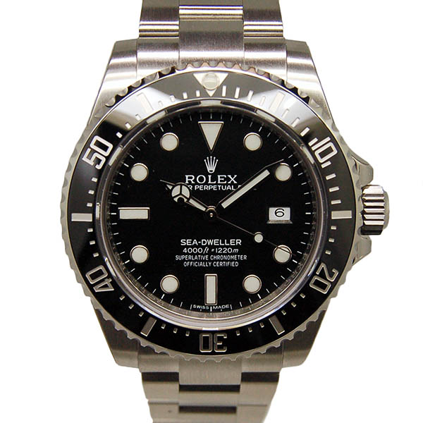 ロレックス　ROLEX　シードゥエラー4000　116600　SS　ブラック　生産終了　未使用品