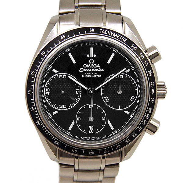 オメガ　OMEGA　スピードマスターレーシング　326.30.40.50.01.001　SS　ブラック　40mm　自動巻　未使用品