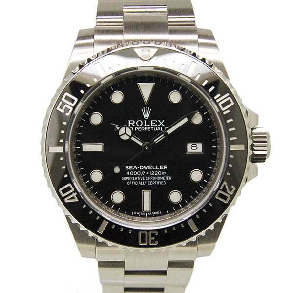 ロレックス　ROLEX　シードゥエラー4000　116600　SS　ブラック　生産終了　鏡面バックル　国内正規　未使用品