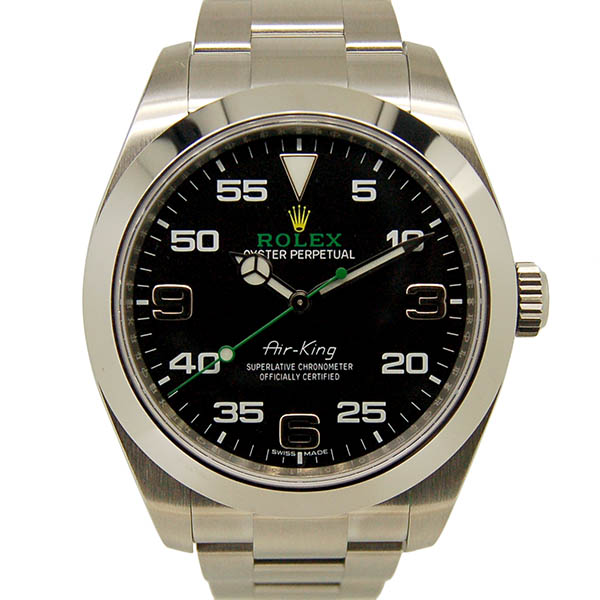 ロレックス　ROLEX　エアキング　Ref.116900　ブラック　40mm　国内正規品　未使用品