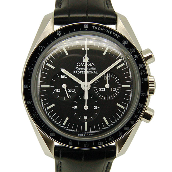 オメガ　OMEGA　スピードマスター　プロフェッショナル　ムーンウォッチ　311.33.42.30.01.001　42mm　革ベルト　USED　中古