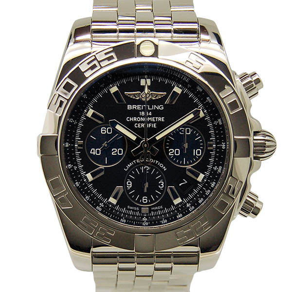 ブライトリング　BREITLING　クロノマット44　ジャパンリミテッド　S011BBBPA　日本400本限定　ブラック×ブラック　USED　中古　