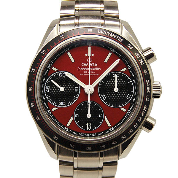 オメガ　OMEGA　スピードマスターレーシング　326.30.40.50.11.001　レッド/ブラック　未使用品