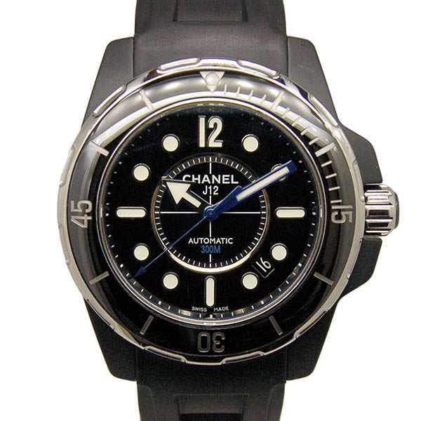 シャネル　CHANEL　J12　マリーン　42　H2558　ブラック　USED　中古