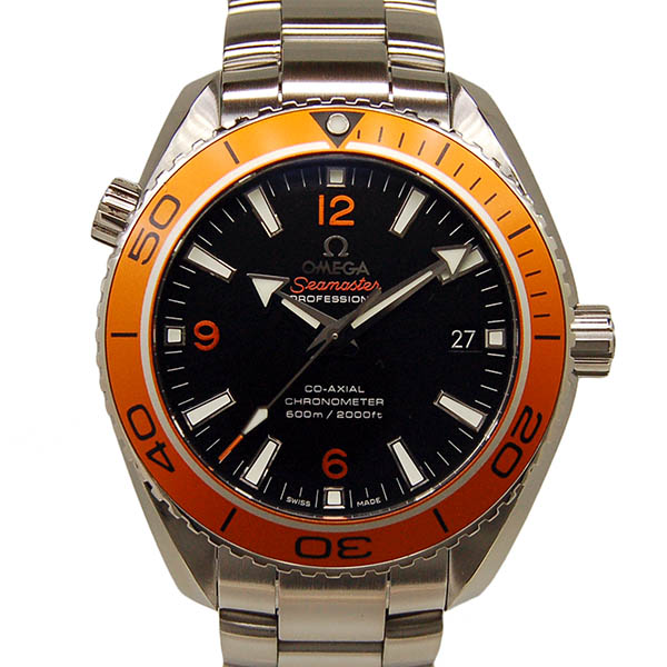オメガ　OMEGA　プラネットオーシャン　232.30.42.21.01.002　オレンジベゼル　42mm　コーアクシャル　USED　中古