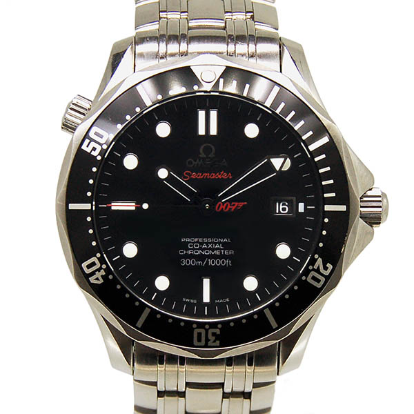 オメガ　OMEGA　シーマスター300 コーアクシャル 007　212.30.41.20.01.001　ブラック　41mm　世界10007本限定　USED　中古