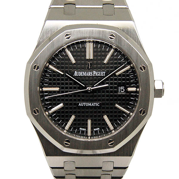 オーデマ・ピゲ　AUDEMARS PIGUET　ロイヤルオーク　15400ST.OO.1220ST.01　41mm　ブラック　USED　中古