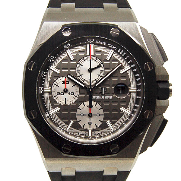 オーデマ・ピゲ　AUDEMARS PIGUET　ロイヤルオーク　オフショア　クロノグラフ　26400IO.OO.A004CA.01　チタン　44mm　USED　中古