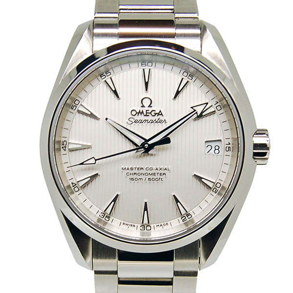 オメガ　OMEGA　シーマスター　アクアテラ　マスターコーアクシャル　231.10.39.21.02.002　SS　シルバータペストリー　未使用品