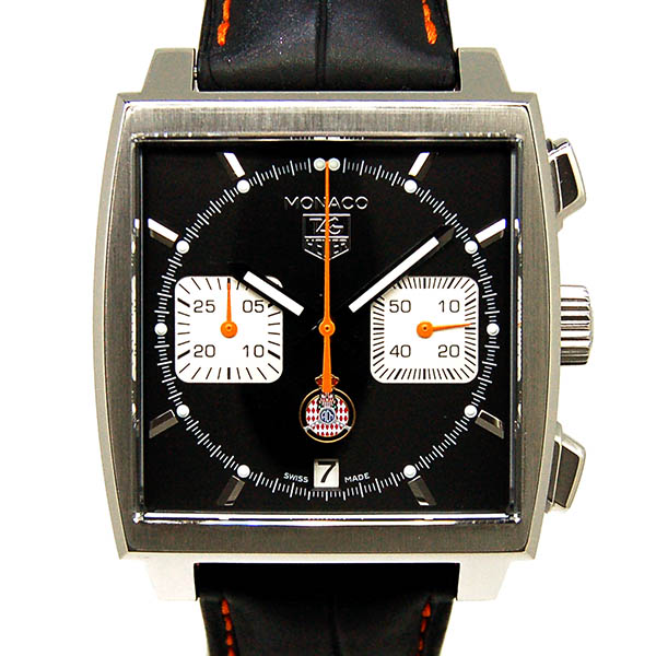 タグホイヤー　TAG HEUER　モナコクロノグラフ　クラブモナコ　CAW211K.FC6311　ブラック　世界1200本限定　USED　中古