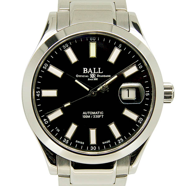 ボールウォッチ　BALL　エンジニアII  マーベライト　NM2026C-S6J-BK　 ブラック　SS　40mm　USED　中古