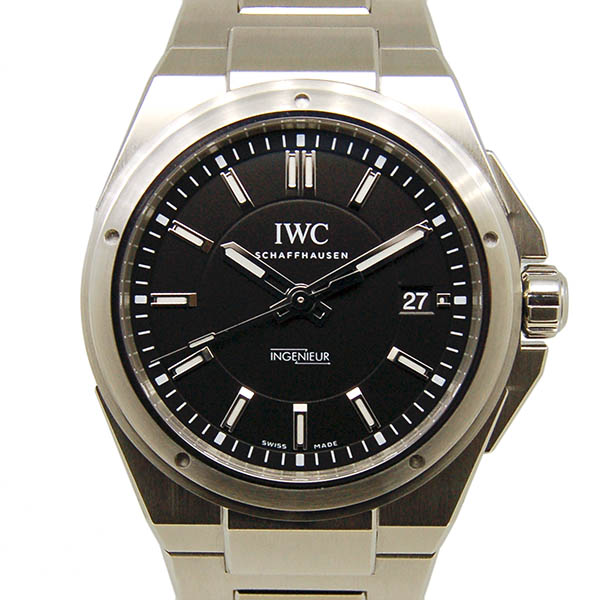 IWC　インジュニア　オートマティック　IW323902　40mm　SS　ブラック　USED　中古
