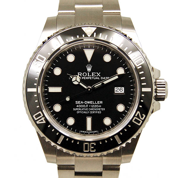 ロレックス　ROLEX　シードゥエラー4000　116600　SS　ブラック　生産終了　鏡面バックル　国内正規　未使用品