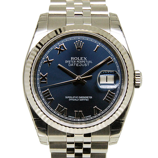 ロレックス　ROLEX　デイトジャスト　Ref.116234　ブルーローマ　36mm　未使用品
