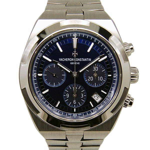 ヴァシュロンコンスタンタン　VACHERON CONSTANTIN　オーバーシーズ　クロノグラフ　5500V/110A-B148　ブルー　42.5mm　USED　中古