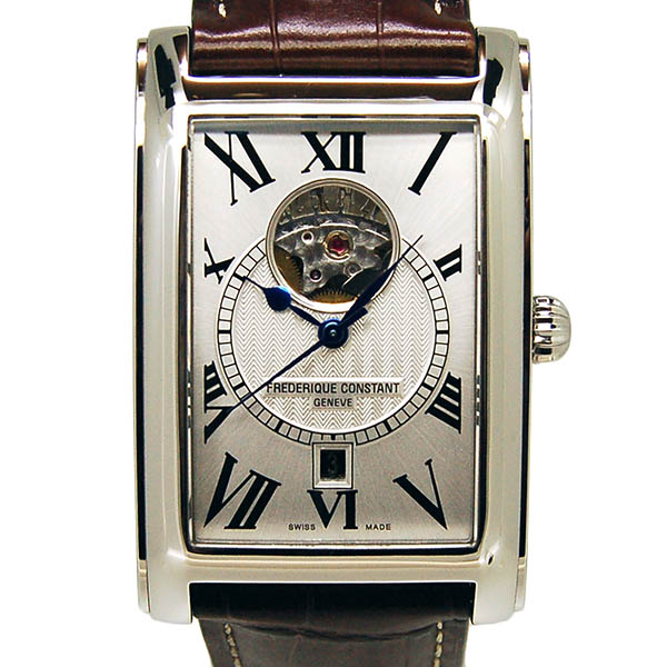 フレデリック・コンスタント　FREDERIQUE CONSTANT　カレ　ハートビート　FC-315MS4C26　革ベルト　USED　中古