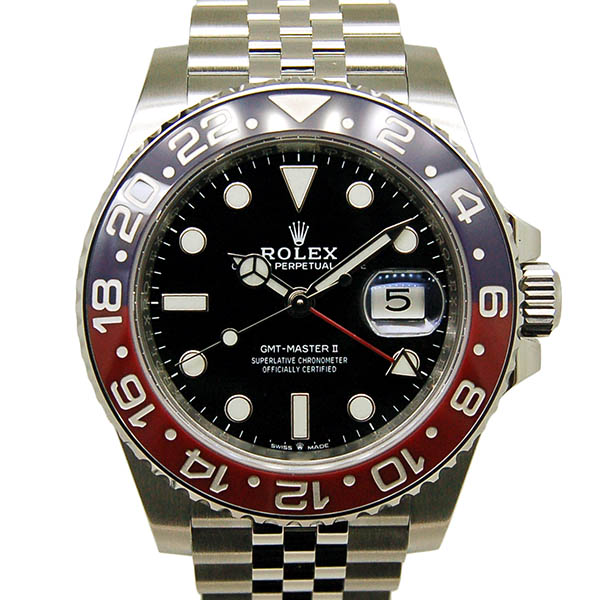 ロレックス　ROLEX　GMTマスター2　126710BLRO　ブルー/レッドベゼル　40mm　国内正規　未使用品
