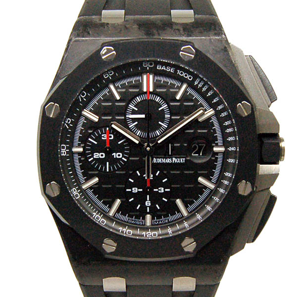 オーデマ・ピゲ　AUDEMARS PIGUET　ロイヤルオーク オフショア クロノグラフ　26400AU.OO.A002CA.01　フォージドカーボン　44mm　USED　中古