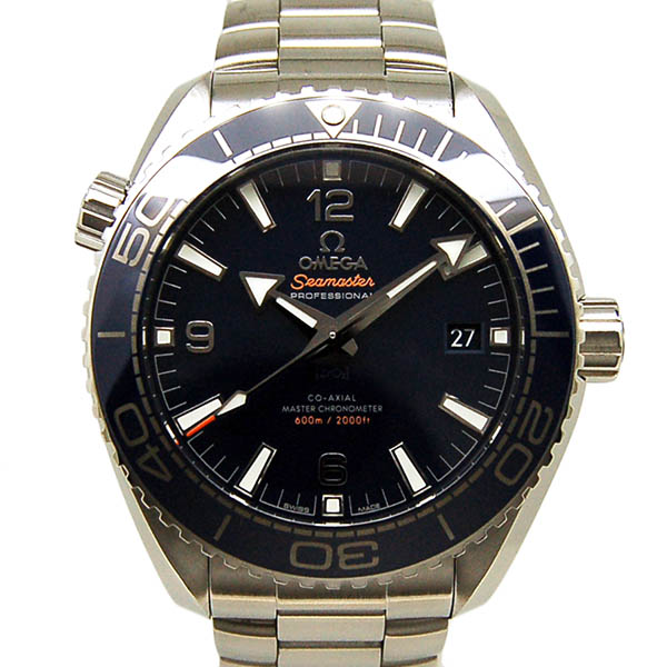 オメガ　OMEGA　シーマスター　プラネットオーシャン　マスタークロノメーター　215.30.44.21.03.001　ブルー　USED　中古
